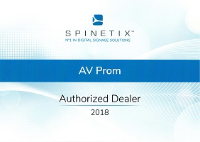 AV PROM Spinetix partner